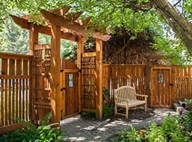 cedar fence